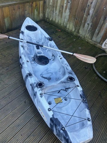 Sit top fishing kayak - on,