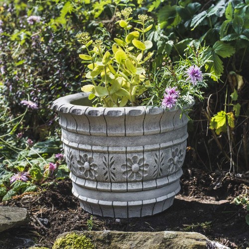 Small westland barrel concrete - small,
