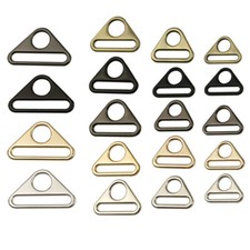 D Ring Solid Cast Dee Buckles Adjuster Triangle Moulded 20mm 25mm 32mm 38mm 50mm