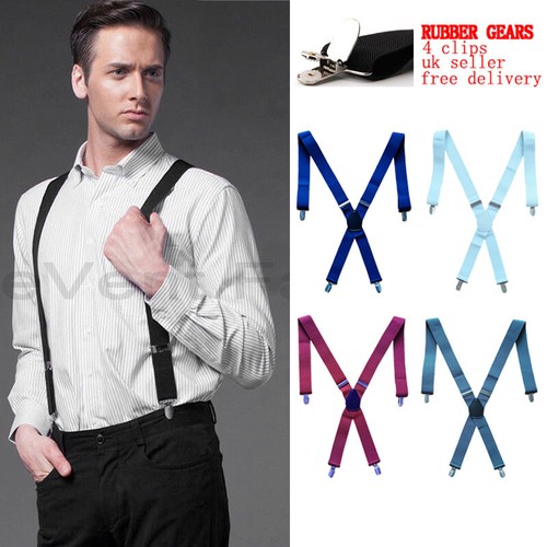 35mm unisex mens men braces - unisex,
