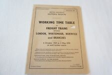 1969 Eastern Region Railway