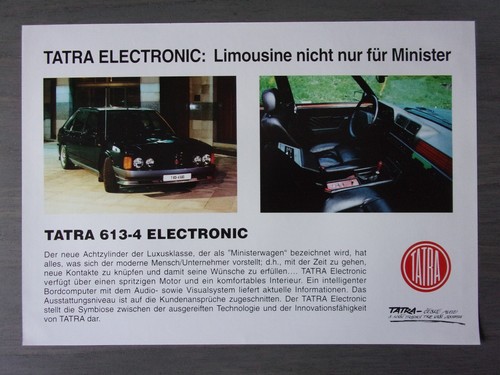 Tatra 613 electronic orig - tatra, 613-4