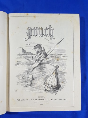 Punch magazine bound - magazine, volumes