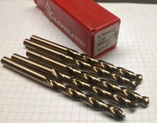 CLEVELAND 6.70mm straight shank XT34 Jobber drills. box of 5. HSCo8 Bronze 3738