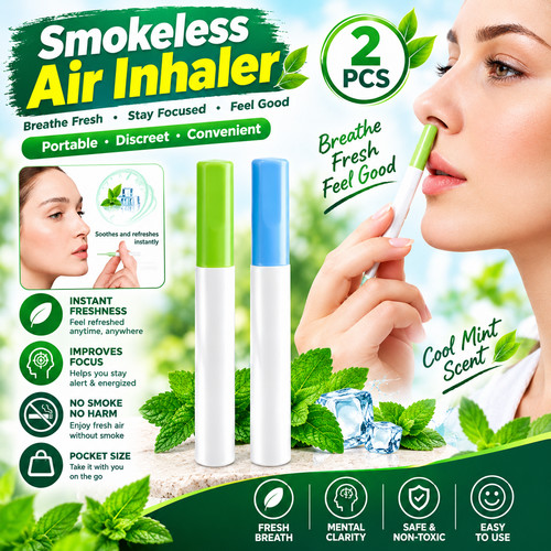 2pcs smokeless air inhaler - smokeless,