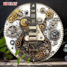Steampunk Guitar Wall Art