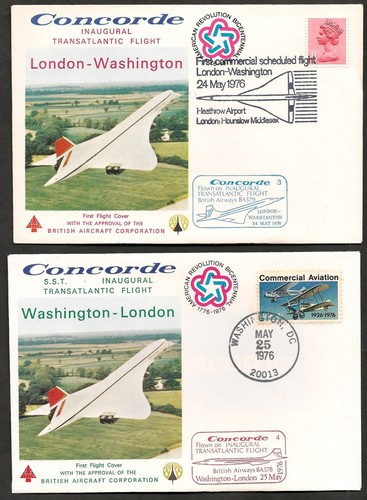 Stamps 1976 concorde - stamps,