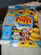 Sugar Puffs Cereal Packet