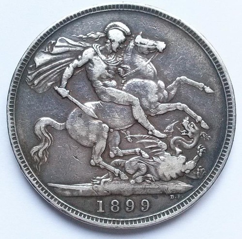1899 crown coin - coin, very