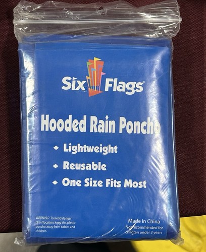 Hooded rain poncho - hooded,