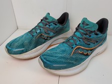 Saucony Guide 16 Trainers Mens Size UK 12  Blue White PWR Run Marathon Shoes