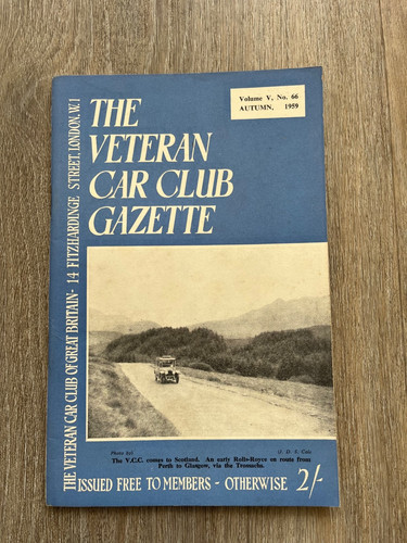 The veteran car - club, gazette