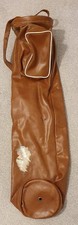 1950's Vynil Brown Golf Bag