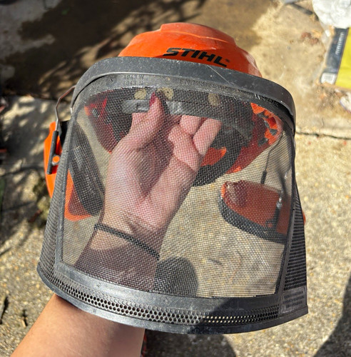 Stihl orange hard hat - stihl,