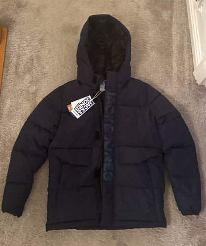 Jack jones teens - navy, hooded