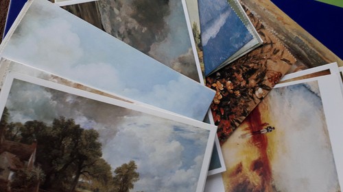 Fine art postcards - , constable
