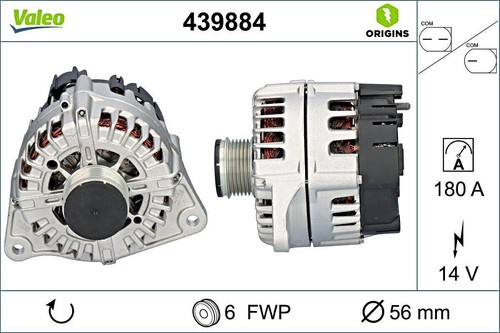 Alternator valeo fits fiat - fits,