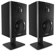 Dynaudio Xeo 2 High-End Active Speakers in Black c/w The Optional Desk Stands