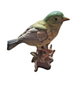Greenfinch Bird Figurine, 13cm