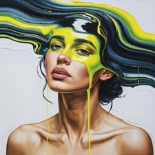 XL Canvas Silver Female Series