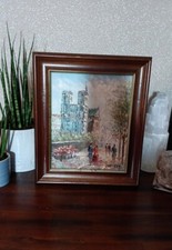 Signed Burnett Parisian Street