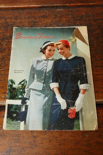 Vintage 1950 broadway fashions - vintage,