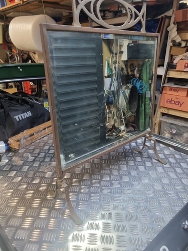 Mirrored fire screen - mirrored,