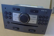 VAUXHALL CORSA D CD30 MP3 CAR RADIO STEREO CD PLAYER DISPLAY GREY