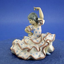 Lladro Spanish Dancer 01005390 Porcelain Figurine (1980s) 14cm/5.5" High