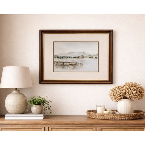 Original signed watercolour - original,