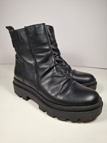 Fly london jily black leather - fly,