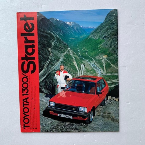Toyota starlet catalog - toyota,