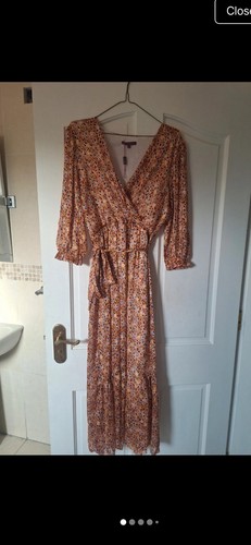 Ladies floral print dress - floral,