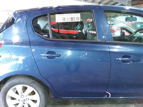 Rear door vauxhall corsa - rear,