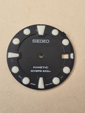 Seiko Kinetic Divers 200m Black Dial - Fits Case No. 5M62-0BV8 - USED