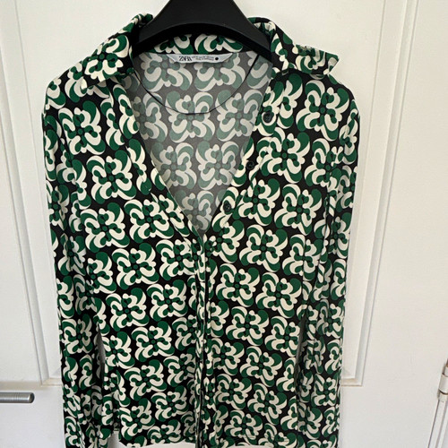 Zara women green white - zara, green/white