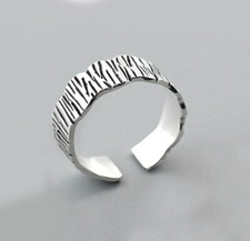 Tree Branch Trunk Ring 925