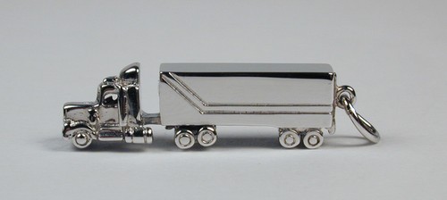 Sterling silver wheeler - silver, 18