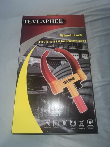 Tevlaphee wheel clamp lock - tevlaphee,