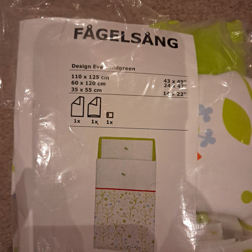 Ikea fågelsång cot bed - cot,