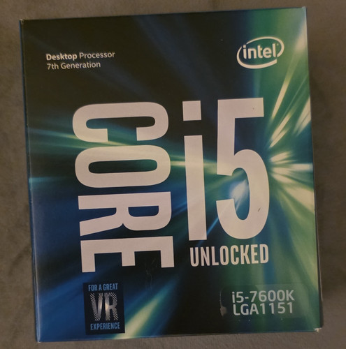 Intel core 7600k - core, 7th