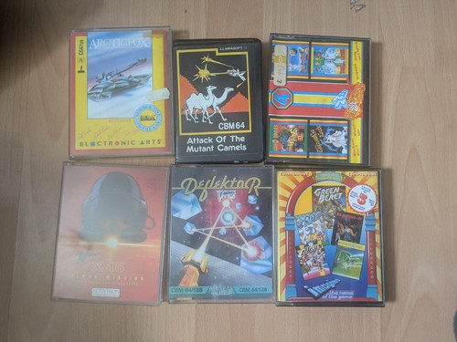 Commodore games articfox - commodore, 64