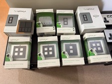 Selection of Lightwave RF smart home dimmers, swtiches, relays, sockets