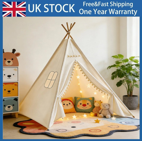 Large canvas kids teepee - canvas,