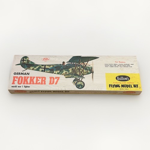Vintage guillows german fokker - german,