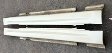 BMW MINI COOPER S R56 SIDE SKIRTS IN PEPPER WHITE 2007-2010 FREE P&P
