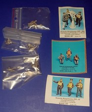 SCHNELLBOOT CREW - 9 figures KHSG207, 208, 205