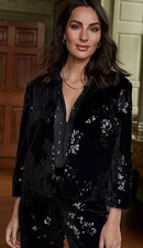 TOGETHER Floral Embellished