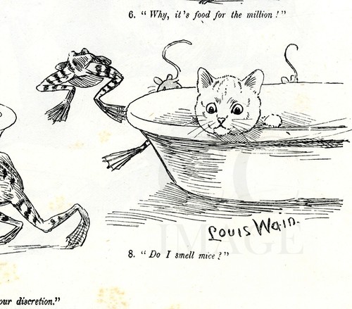 1893 louis wain antique - wain,