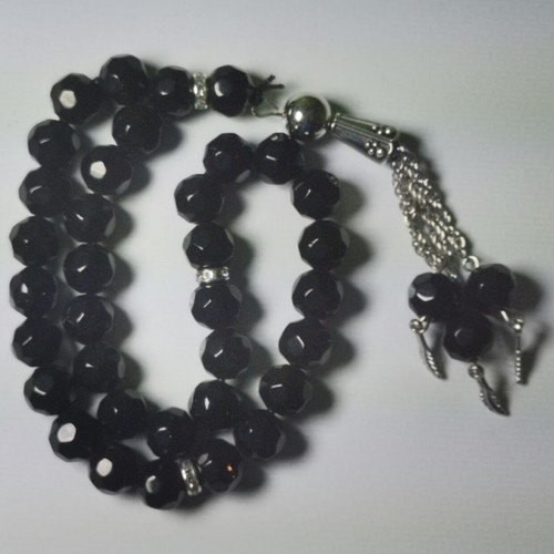 Crystal prayer beads - crystal,